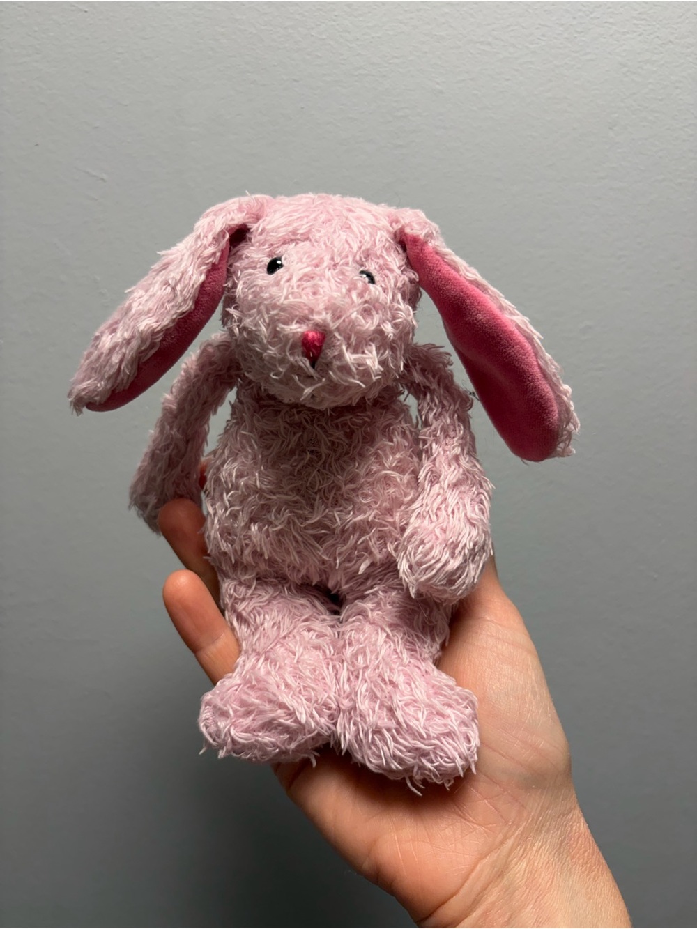 Jellycat pink bunny bunglie tot